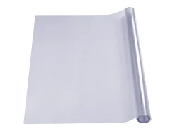 Mantel Transparente SucceBuy Protector de Mesa de PVC de 46 x 91 cm, Cubierta de Pl谩stico Transparente para Escritorio, 1,5 mm de Grosor