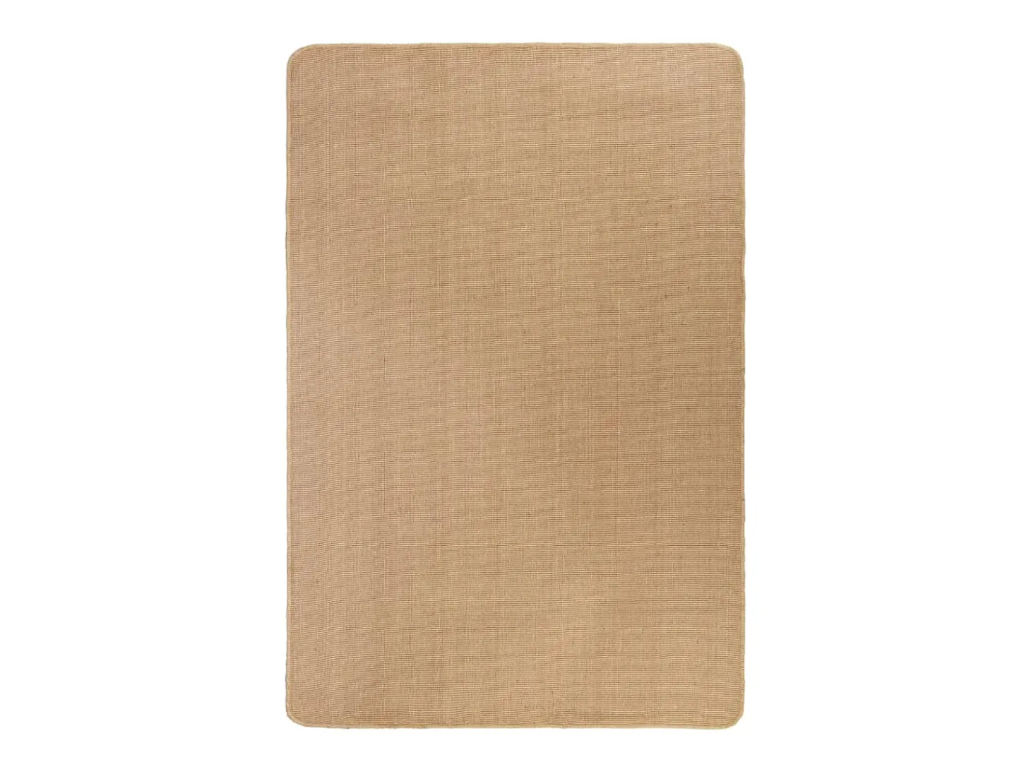Marcel-Joseph Alfombra de yute con reverso de latex color natural 80x160 cm