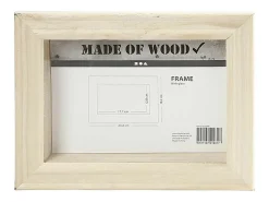 Marco de madera 3D - 23,2 x 18,2 x 2,5 cm