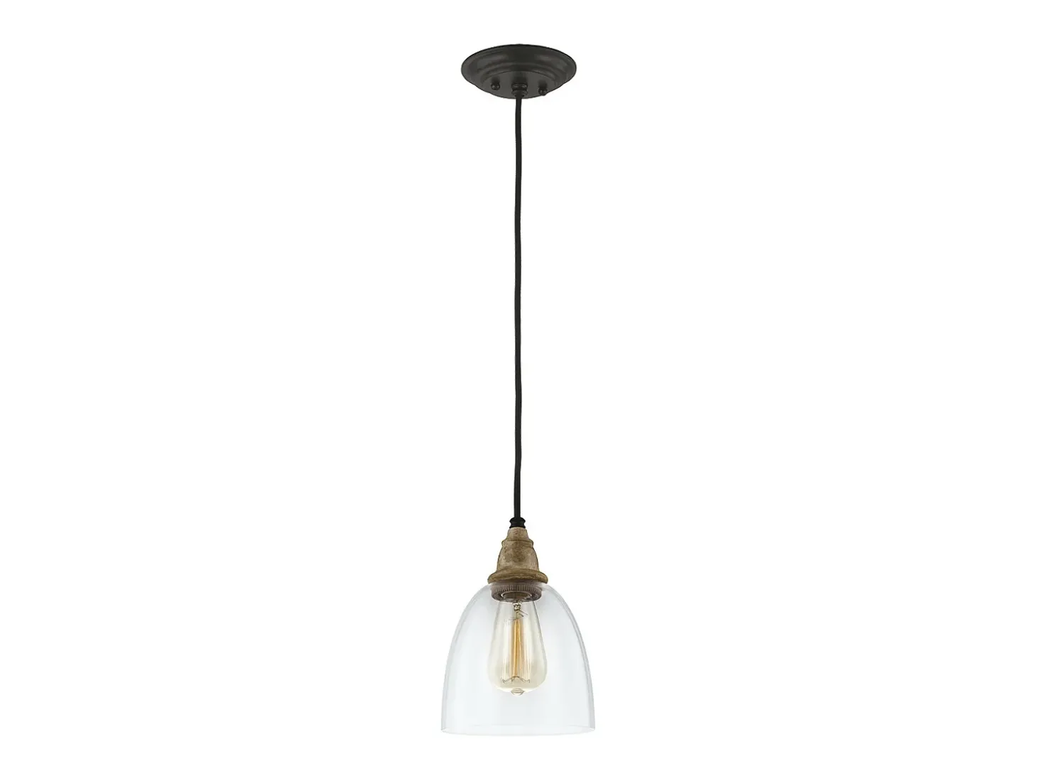 Matrimonio 1 Light Mini Dome Pendel Drivved
