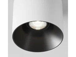 Maytoni Alfa LED Downlight montado en superficie Blanco, Negro, 2130lm, 4000K