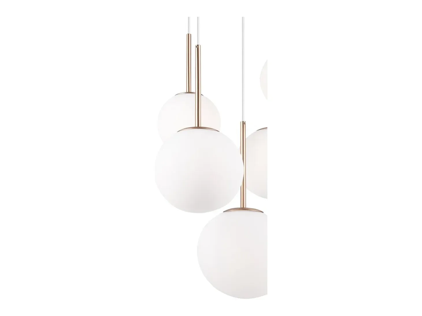 Maytoni Basic form Lámpara de techo colgante Maytoni Basic Form Modern de 5 luces dorada E14