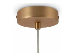Maytoni Basic form Maytoni Basic Form - Lámpara de techo grande y moderna con forma de globo dorado E14