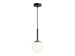 Maytoni Basic form Maytoni Basic Form 15cm Modern Globe Lámpara de Techo Colgante Negro Mate E14