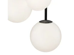Maytoni Basic form Maytoni Basic Form Modern Lámpara de techo colgante de 3 luces en racimo negro mate E14
