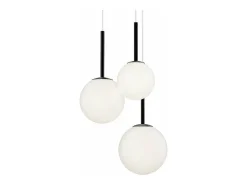 Maytoni Basic form Maytoni Basic Form Modern Lámpara de techo colgante de 3 luces en racimo negro mate E14