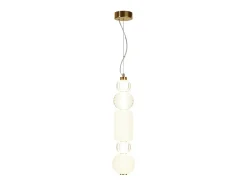 Maytoni Collar II Moderna Lámpara de Techo Colgante Fina Oro LED Integrado 3000K