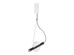 Maytoni Enigma Plafón colgante LED integrado moderno blanco 3000K