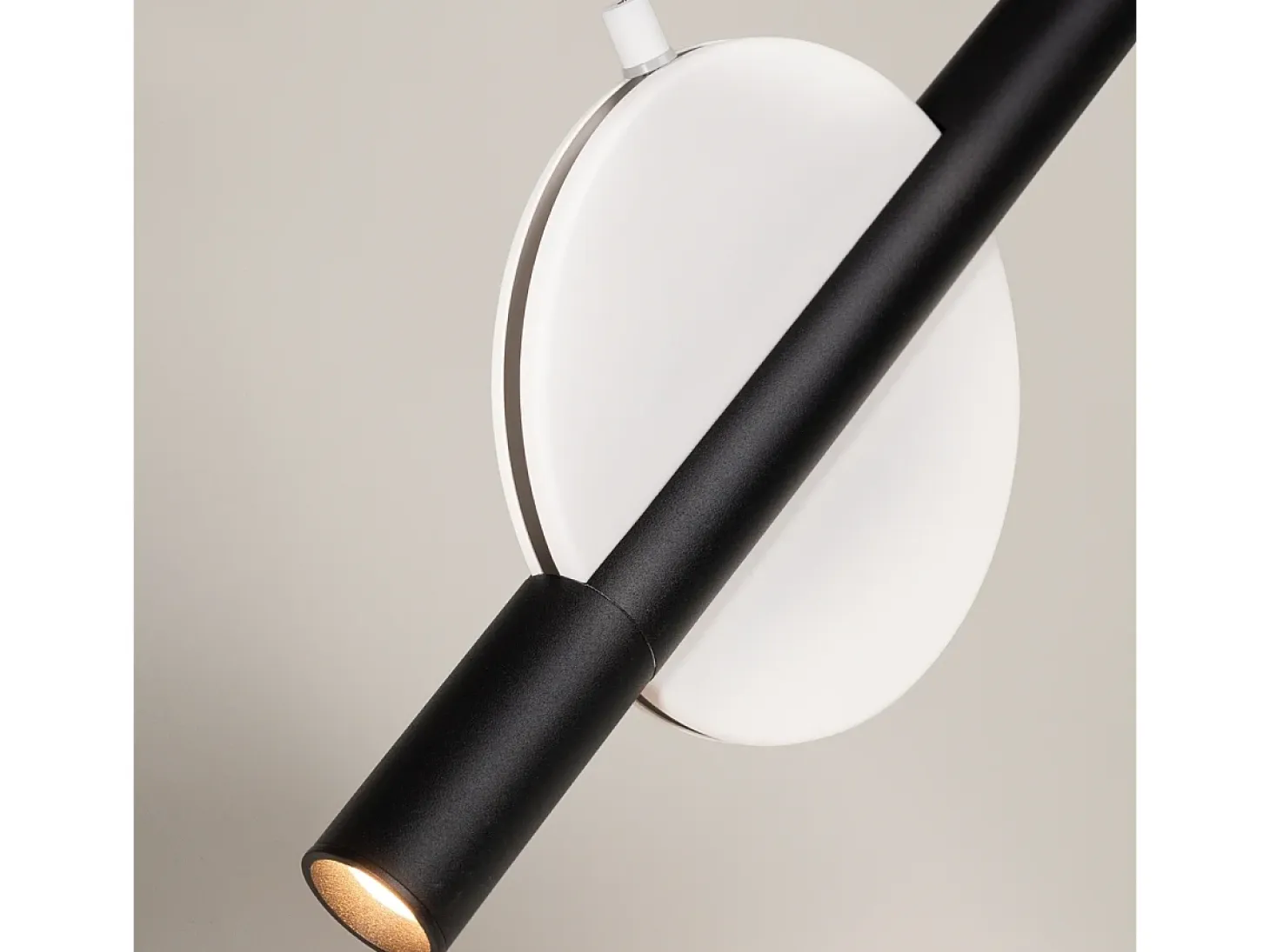 Maytoni Enigma Plafón colgante LED integrado moderno blanco 3000K