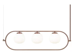 Maytoni Erich Lámpara de Techo Colgante Globo Moderna 3 Luces Latón E14
