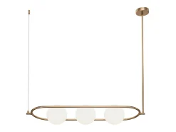 Maytoni Erich Lámpara de Techo Colgante Globo Moderna 3 Luces Latón E14