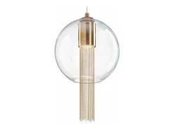 Maytoni Flusso Lámpara de Techo Colgante Fina Moderna II Bronce GU10
