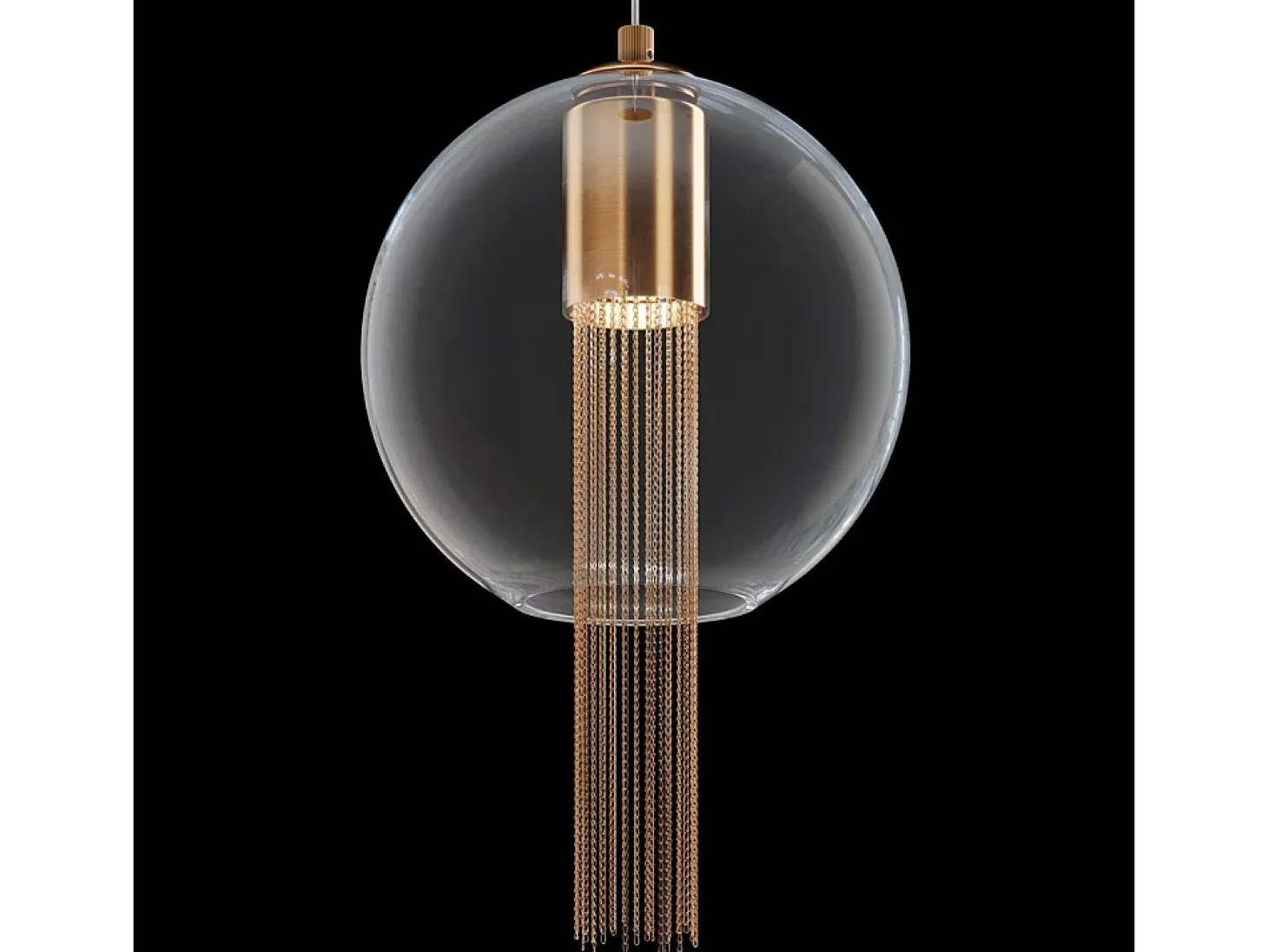 Maytoni Flusso Lámpara de Techo Colgante Fina Moderna II Bronce GU10