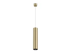 Maytoni Focus Lámpara de Techo Suspendida Slim Oro Mate GU10