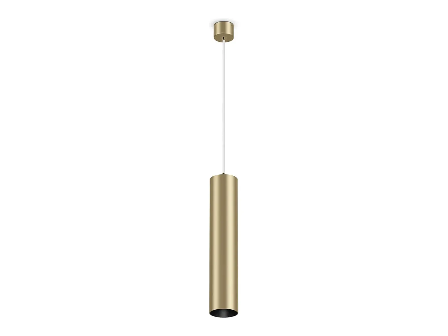 Maytoni Focus Lámpara de Techo Suspendida Slim Oro Mate GU10
