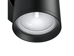Maytoni FOCUS S Aplique de Pared de Empotrar Negro GU10