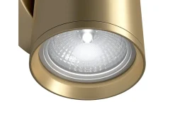 Maytoni FOCUS S Aplique de Pared de Empotrar GU10 Oro Mate