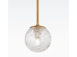 Maytoni Ligero Plafón colgante Globe moderno Latón E27
