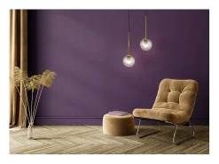 Maytoni Ligero Plafón colgante Globe moderno Latón E27