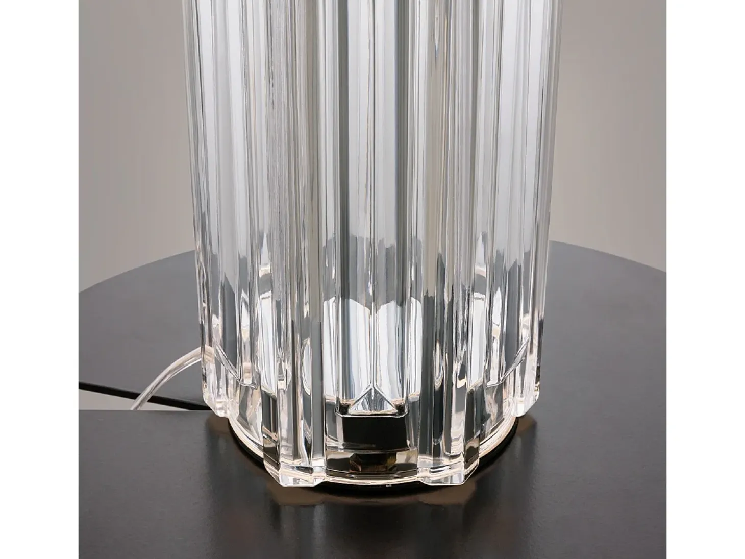 Maytoni Muse Sobremesa Moderna Pantalla Redonda Cromo E27
