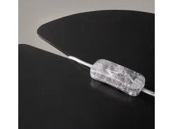 Maytoni Muse Sobremesa Moderna Pantalla Redonda Cromo E27