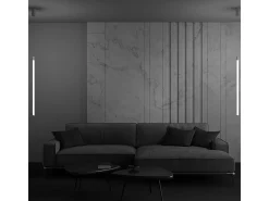 Maytoni Ray Plafón Colgante Slim Blanco, 95,9cm, LED Integrado 3000K