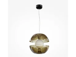 Maytoni Rebel Lámpara de Techo Colgante Globo Moderna Oro 3000K