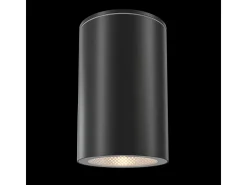 Maytoni Roll Downlight de Superficie Negro GU10 IP54