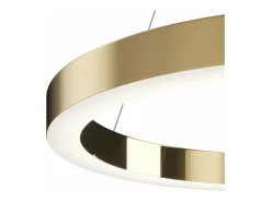 Maytoni Saturno Lámpara colgante de techo LED integrada moderna, latón, 3100 lm, 4000 K