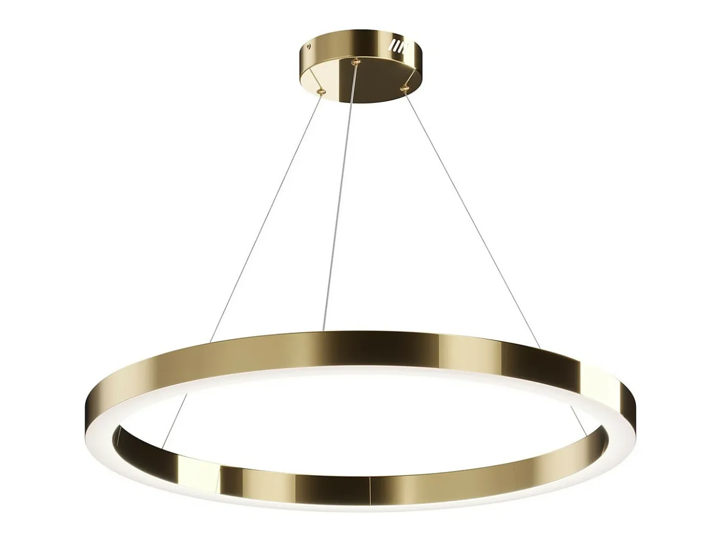 Maytoni Saturno Moderna lámpara de techo colgante LED integrada, latón, 4200 lm, 4000 K