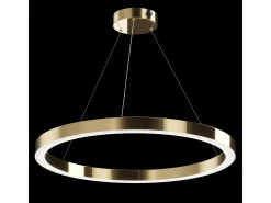Maytoni Saturno Moderna lámpara de techo colgante LED integrada, latón, 4200 lm, 4000 K
