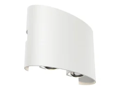 Maytoni Strato Aplique Exterior Up Down Blanco, IP54, 3000K