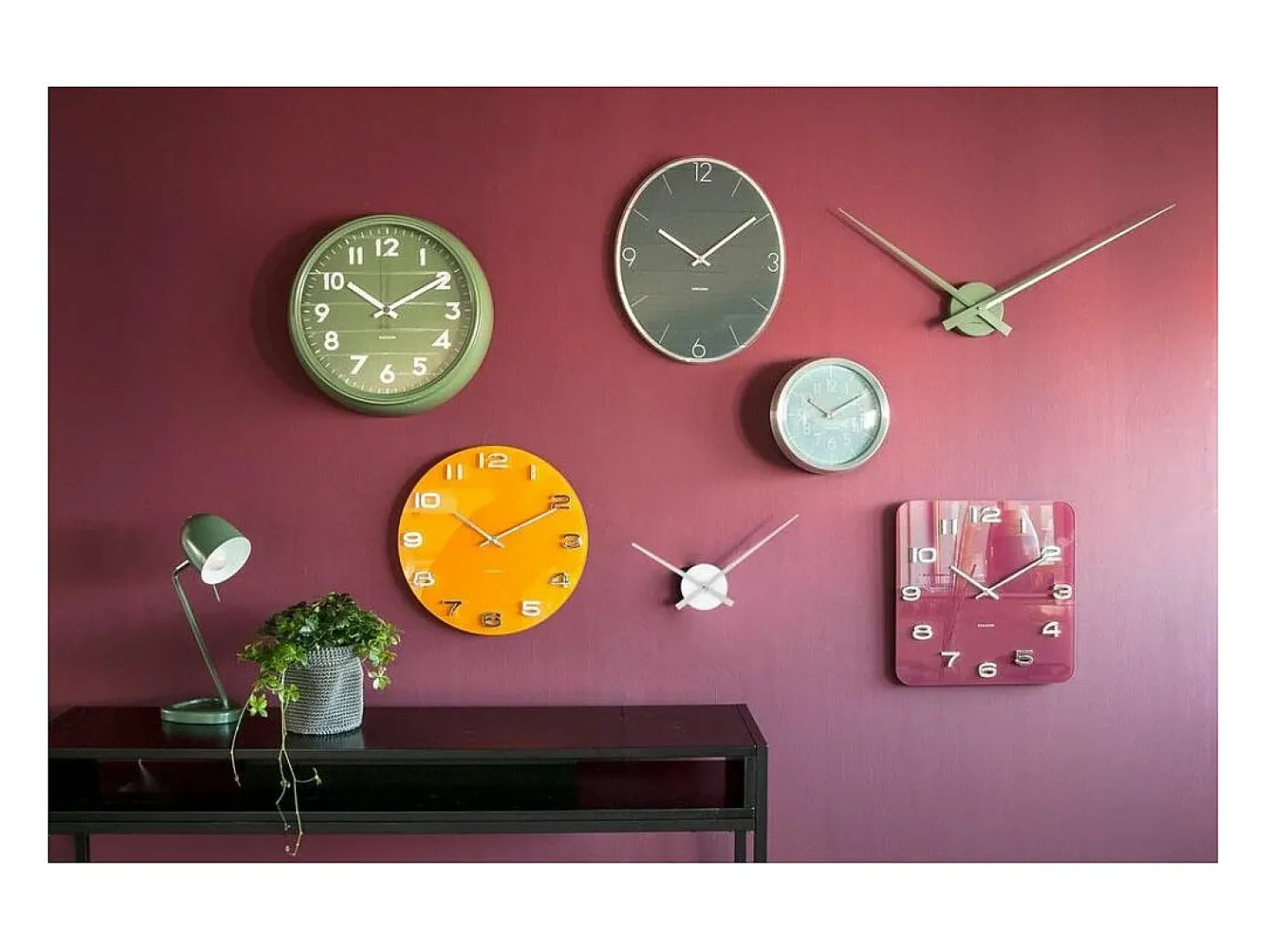 Mini reloj de pared little big time