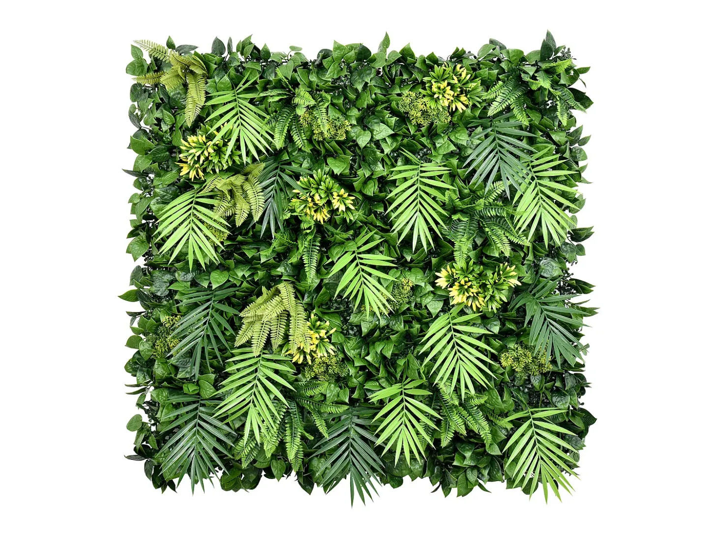 Muro vegetal sintético verde - pack de 1 m² - LUOCHUN