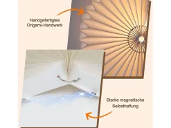NETTLIFE Aplique de pared para dormitorio - Iluminación de pasillo vintage G9 blanca
