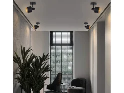 NETTLIFE Aplique de pared vintage E14 Foco de techo giratorio y ajustable
