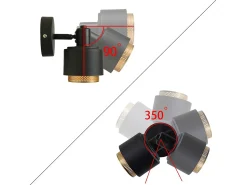 NETTLIFE Aplique de pared vintage E14 Foco de techo giratorio y ajustable