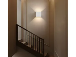 NETTLIFE Aplique interior - Up Down Aplique exterior negro Aplique LED exterior 5W IP65 blanco cálido