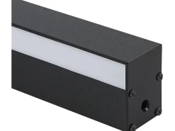 NETTLIFE Aplique LED para Interiores - Lámpara de Pasillo Moderna de 60 cm y 21 W, Color Blanco cálido, para Pasillo Arriba y Abajo