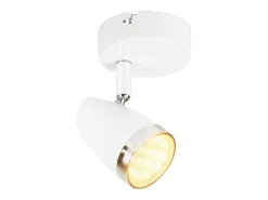 NETTLIFE Foco de techo 1 llama 4W plafón orientable 350° salón