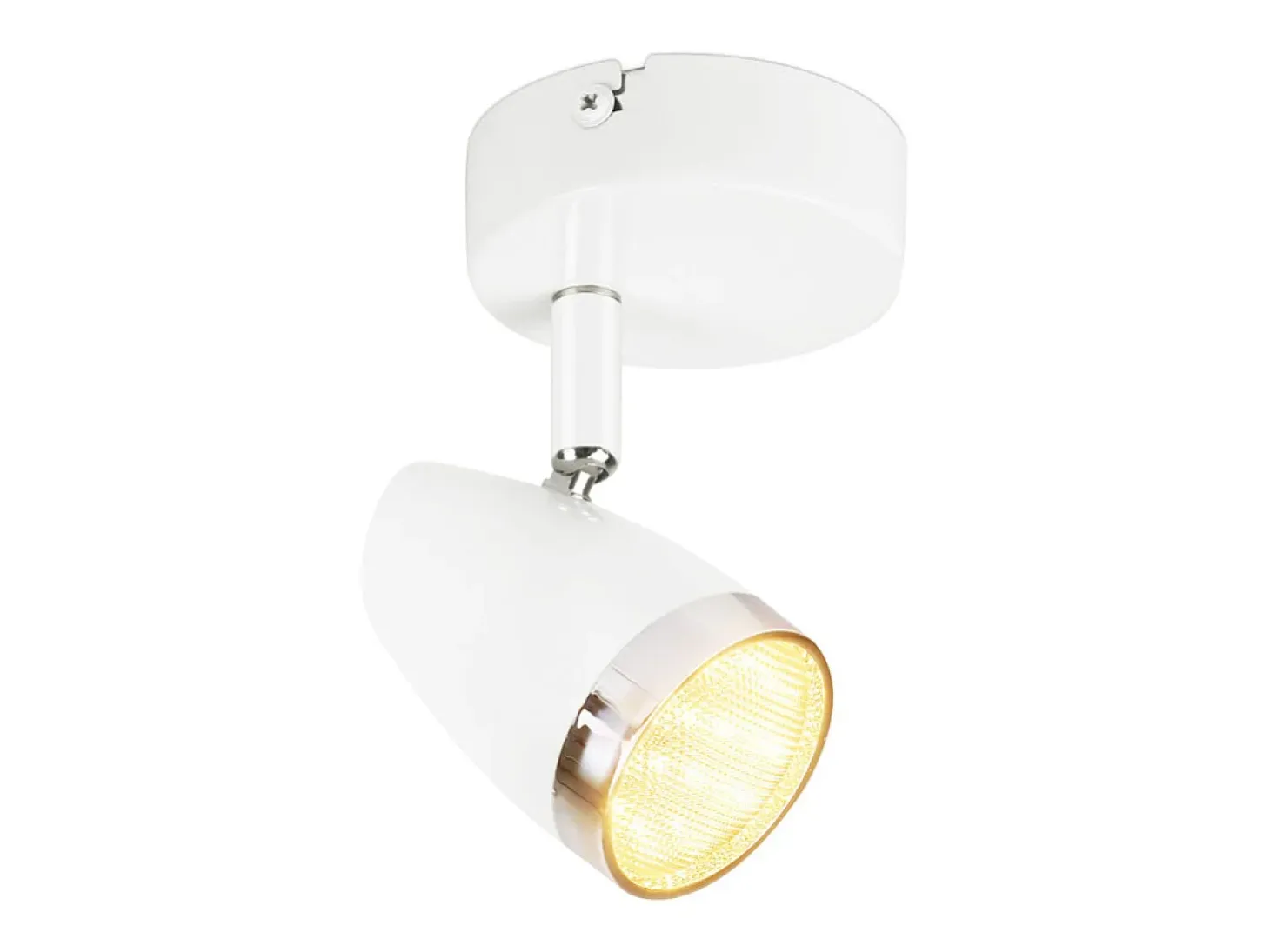NETTLIFE Foco de techo 1 llama 4W plafón orientable 350° salón