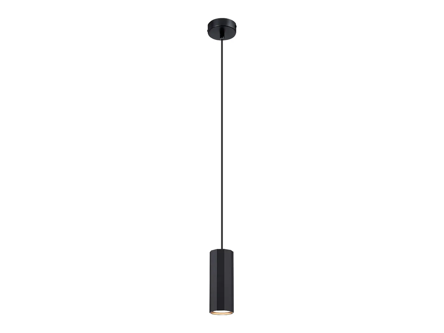 NETTLIFE Lámpara colgante de metal negro diámetro 170 cm GU10 1 llama moderna sala de estar industrial para interior cocina dormitorio
