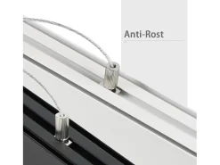 NETTLIFE Lámpara Colgante LED Diam.107CM 32W 3000K-6500K Mesa Regulable Negra con Lámpara de Diseño Lineal Moderno para Oficina