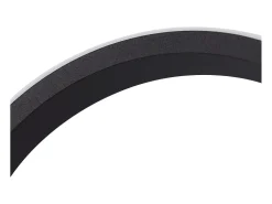 NETTLIFE Lámpara de Mesa Moderna LED Negra, Anillos Desmontables, 13W, 3000K, Blanco Cálido, Asistente Desmontable