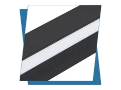 NETTLIFE Lámpara de pared LED negra, 100 CM, Iluminación moderna, Sala de estar, Pasillo, 32 W, Metal, Dormitorio