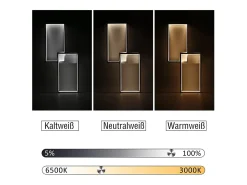 NETTLIFE Lámpara de Techo LED Regulable con Control Remoto 40W Lámpara de Dormitorio de Diseño Moderno de Metal Lámpara de para Dormitorio