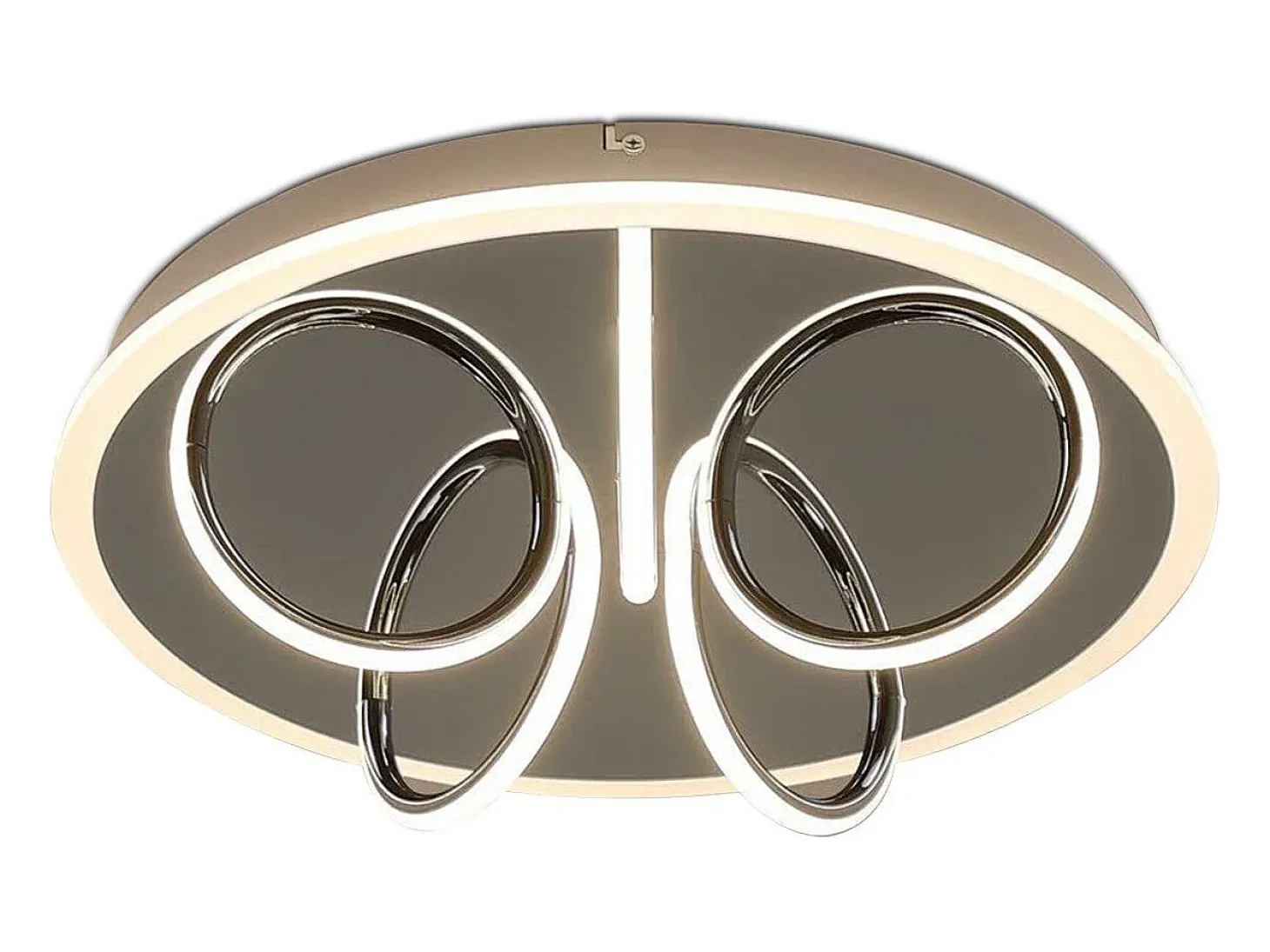 NETTLIFE Lámpara de Techo LED Luz de Salón Blanco Cálido 41W, 3000K, 43 x 12,5 cm Lámpara Moderna para Dormitorio Habitación de los Niños, Pasillo