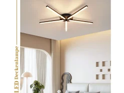 NETTLIFE Lámpara de Techo LED Salón 25