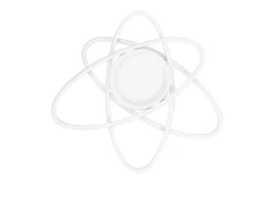 NETTLIFE Lámpara de Techo LED de Diseño Moderno con Control Remoto 77W Regulable Lámpara de para Sala de Estar para Dormitorio Pasillo Oficina