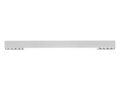 NETTLIFE Lámpara de Techo LED Blanca 25W Lámpara Moderna para Lámpara de Escritorio Larga Regulable con Control Remoto 80CM para Dormitorio